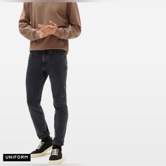 Everlane | Jeans | Everlane Uniform The Slim 4way Stretch Organic Jean ...
